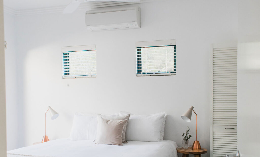Aircon position for bedrooms